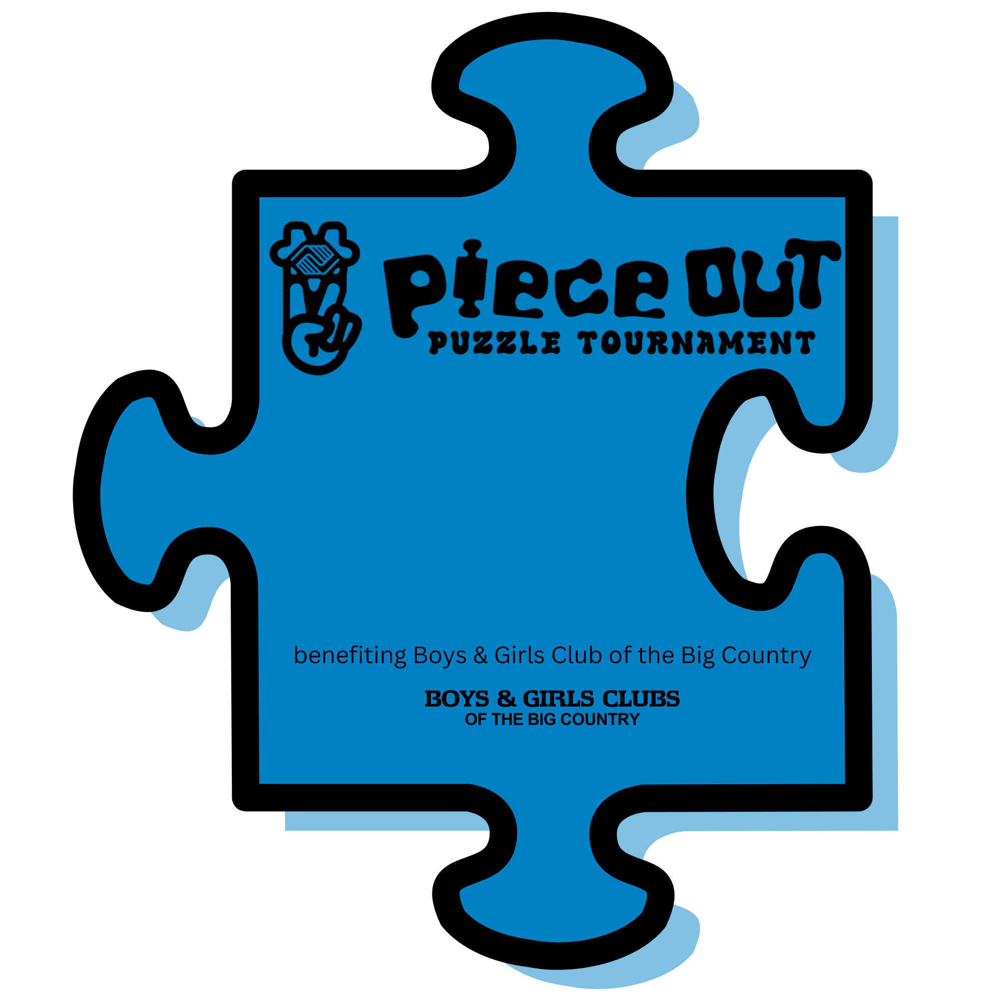 "Piece Out" Puzzle Tournament - logo